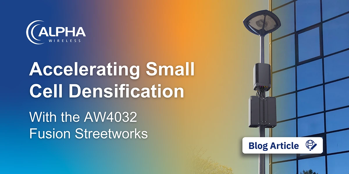 Accelerating Small Cell Densification with the AW4032 Fusion: A Modular Leap Forward in 5G Deployment