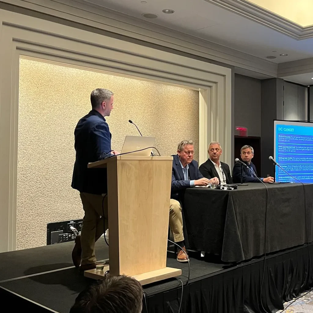 Panel discussion at UBBA summit and plugfest 2025