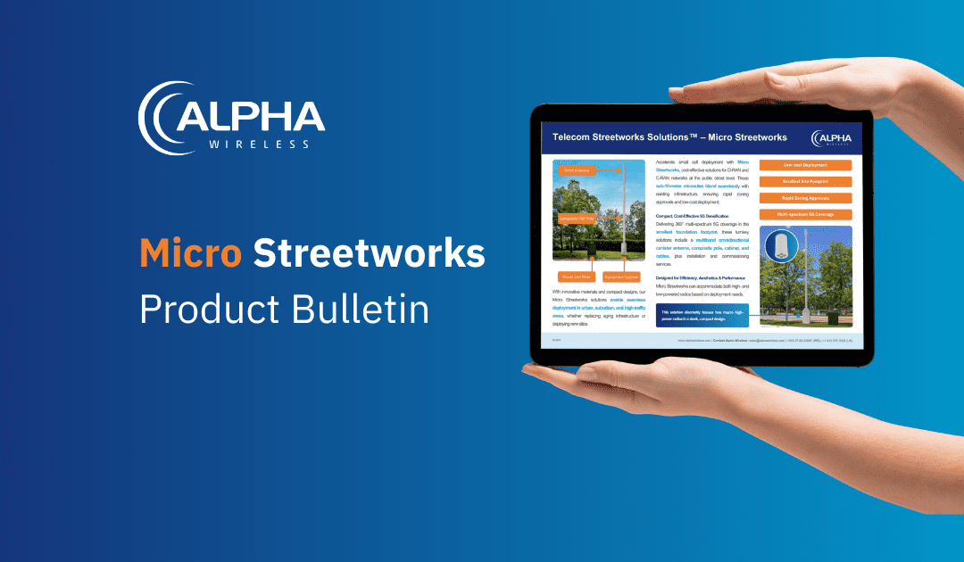 Telecom Streetworks Solutions™ – Micro Streetworks Bulletin